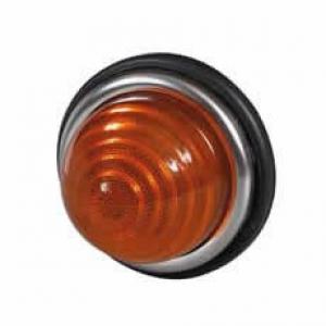 Mini Indicator Lamp with Cable - 72mm diameter, 12V 21W Bulb