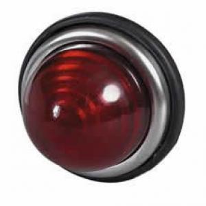 Mini Stop/Tail Lamp - 72mm diameter, 12V 21/5W Bulb