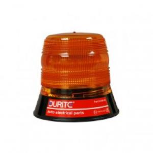 Amber Xenon Beacon with 3 Bolt Fixing - 12-48V