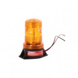 Amber Mini Xenon Beacon with 2 Bolt Fixing - 12-110V