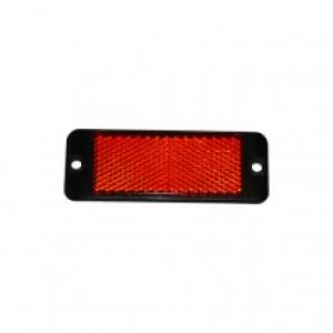 Red Reflex Reflector with 2 Hole Fixing