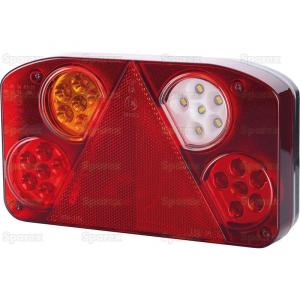 Sparex LED Rear Combination Light, 12/24V, (LH Universal Fitting)