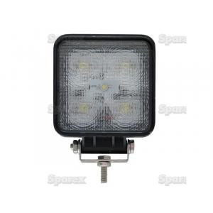 Sparex LED Work Light Square, 1150 Lumens