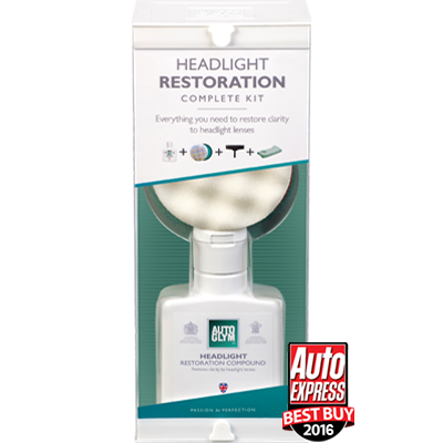 AUTOGLYM HEADLIGHT RESTORATION COMPLETE KIT
