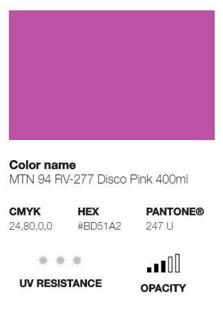 MTN 94 Disco Pink Matt 400ml
