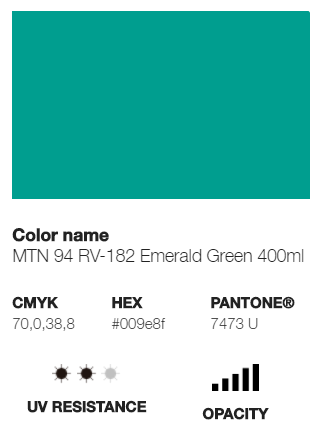 MTN 94 Emerald Green Matt 400ml