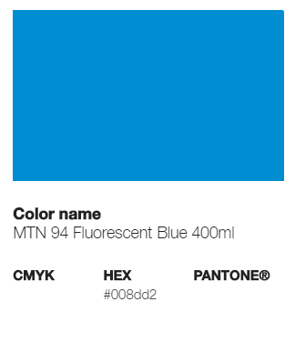 MTN 94 Fluorescent Blue Matt 400ml