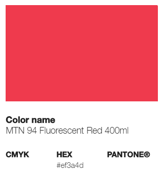 MTN 94 Fluorescent Red Matt 400ml