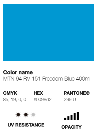MTN 94 Freedom Blue Matt 400ml