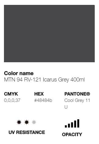 MTN 94 Icarus Grey Matt 400ml