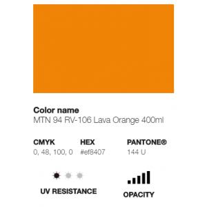 MTN 94 Lava Orange Matt 400ml