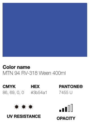 MTN 94 Ween Blue Matt 400ml