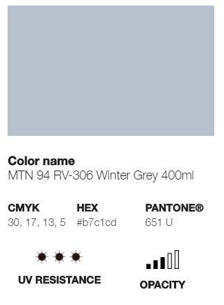MTN 94 Winter Grey Matt 400ml