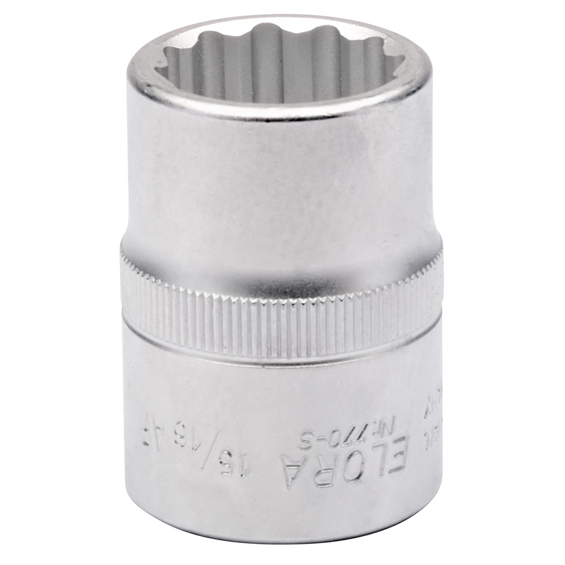 15/16" 3/4" Square Drive Elora Bi-Hexagon Socket