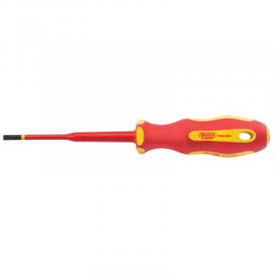Ergo Plus® Slimline Plain Slot VDE Screwdriver (4.0mm x 100mm)