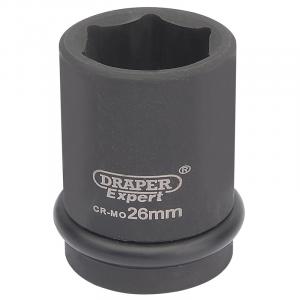 Expert 26mm 3/4" Square Drive Hi-Torq® 6 Point Impact Socket