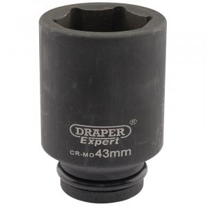 Expert 43mm 3/4" Square Drive Hi-Torq® 6 Point Deep Impact Socket