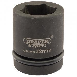 Expert 32mm 1" Square Drive Hi-Torq® 6 Point Impact Socket