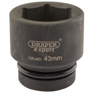 Expert 43mm 1" Square Drive Hi-Torq® 6 Point Impact Socket
