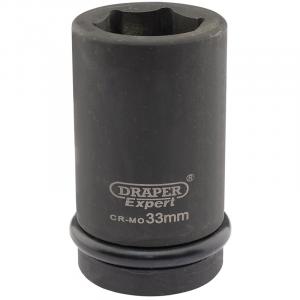 Expert 33mm 1" Square Drive Hi-Torq® 6 Point Deep Impact Socket