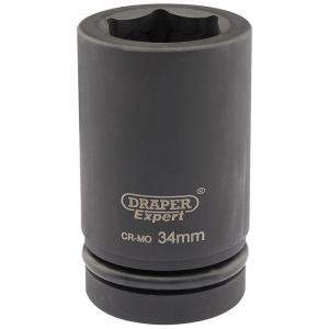 Expert 34mm 1" Square Drive Hi-Torq® 6 Point Deep Impact Socket