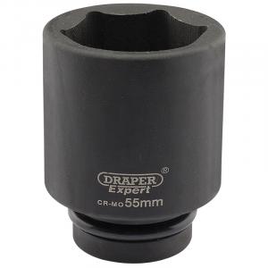 Expert 55mm 1" Square Drive Hi-Torq® 6 Point Deep Impact Socket