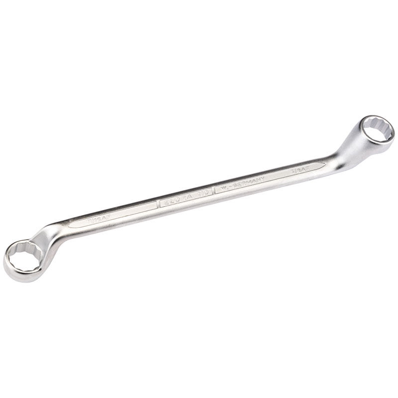 5/8 x 11/16" Elora Deep Crank Imperial Ring Spanner