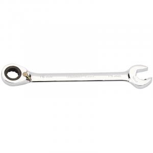 Expert 15mm Draper Expert Hi-Torq® Metric Reversible Ratcheting Open End/Combination Spanner