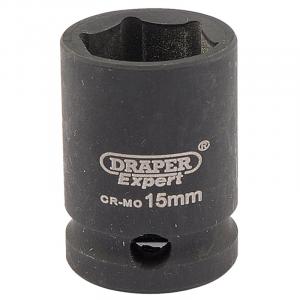 Expert 15mm 3/8" Square Drive Hi-Torq® 6 Point Impact Socket