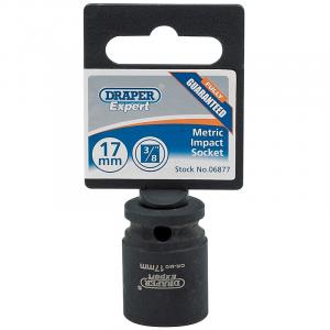 Expert 17mm 3/8" Square Drive Hi-Torq® 6 Point Impact Socket