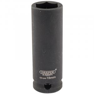 Expert 15mm 3/8" Square Drive Hi-Torq® 6 Point Deep Impact Socket
