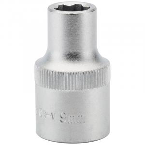 9MM 6PT SOCKET 1/2DR