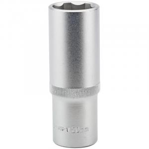 Expert 20mm 1/2" Square Drive Hi-Torq® Satin Chrome 6 Point Deep Socket