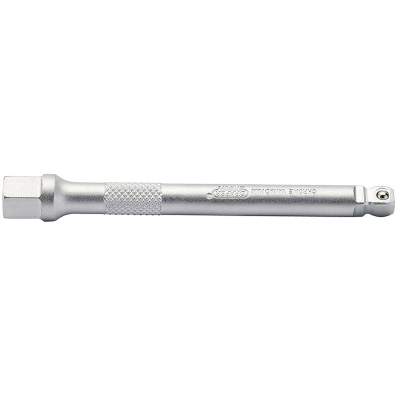 Expert 100mm 1/4" Square Drive Satin Chrome Plated Extension Bar