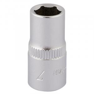7mm 1/4" Sq. Dr. Elora Hexagon Socket