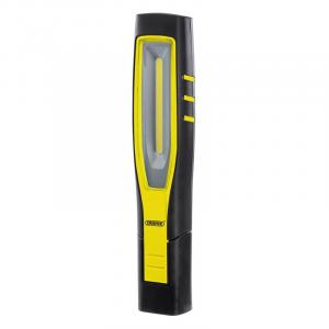 10W COB/SMD LED Rechargeable Inspection Lamp - 1,000 Lumens (Yellow)