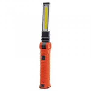 3W COB/SMD LED Rechargeable Slimline Inspection Lamp - 240 Lumens (Orange)