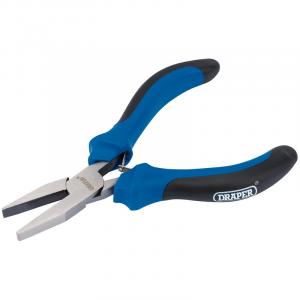 115mm Soft Grip Flat Nose Mini Pliers