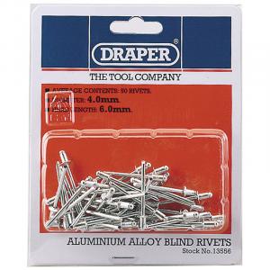 50 x 4mm x 5.6mm Blind Rivets