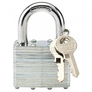 50mm Laminated Steel Padlock