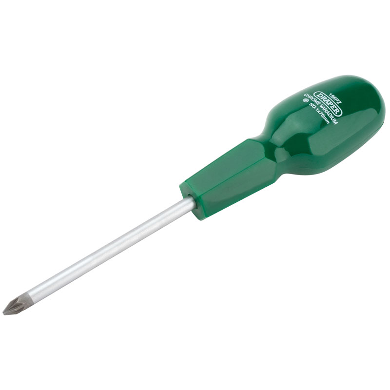 No 1 x 75mm PZ Type Cabinet Pattern Screwdriver