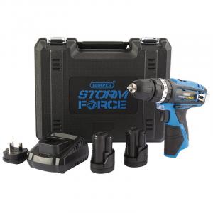 Storm Force® 10.8V Combi Drill with 2x 1.5Ah Batteries + Charger