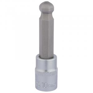 3/8" Sq. Dr. Ball End Hexagonal Socket Bits (10mm)