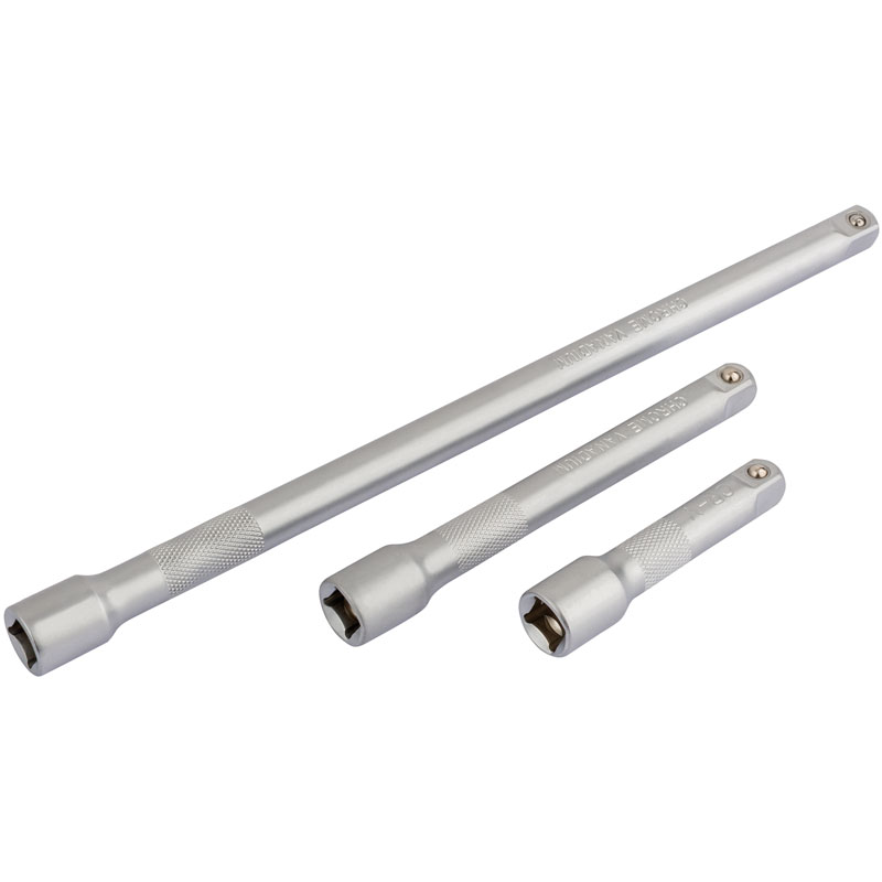 3/8" Sq. Dr. Extension Bar Set (3 Piece)