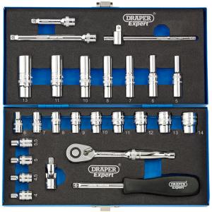 1/4" Sq. Dr. Metric Socket Set (26 Piece)