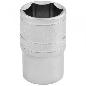 1/2" Sq. Dr. 6 Point Imperial Socket (11/16")