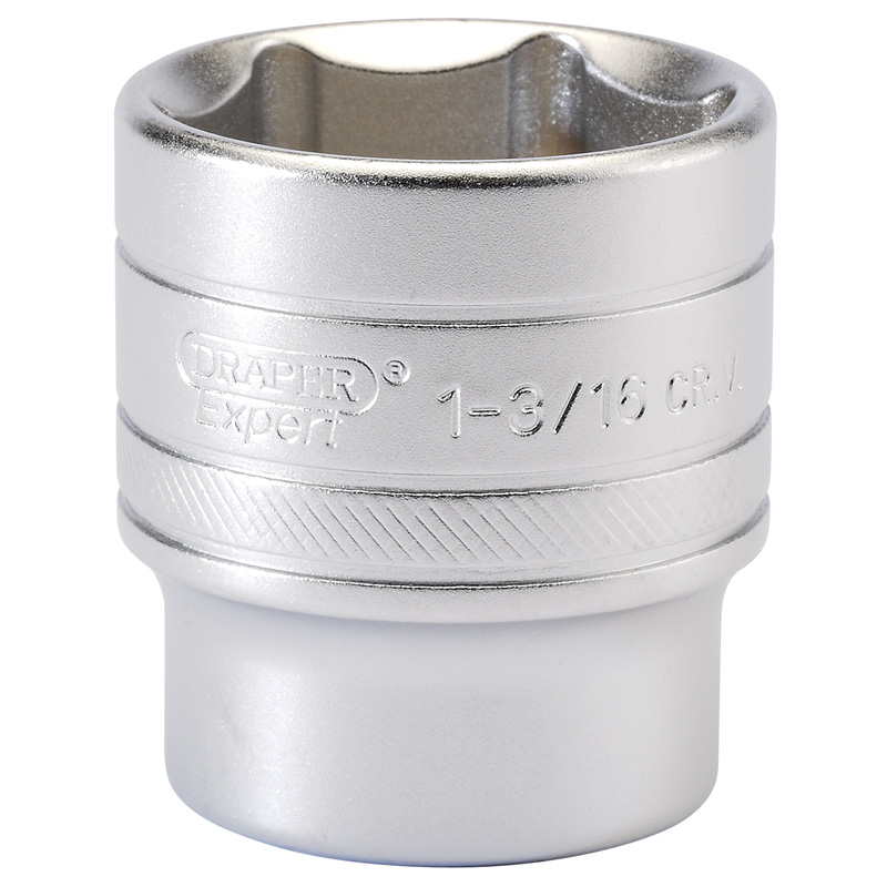 1/2" Sq. Dr. 6 Point Imperial Socket (1.3/16")