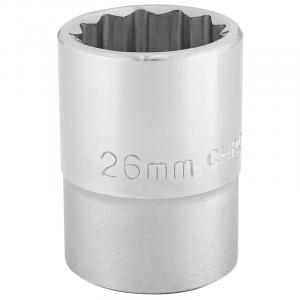 3/4" Sq. Dr. 12 Point Socket (26mm)