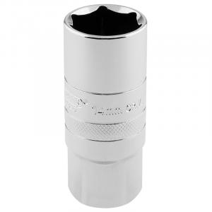 1/2" Sq. Dr. 14mm Thread 6 Point Spark Plug Socket (21mm Socket)