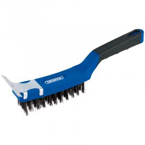 Wire Scratch Brush with Scraper (285mm)